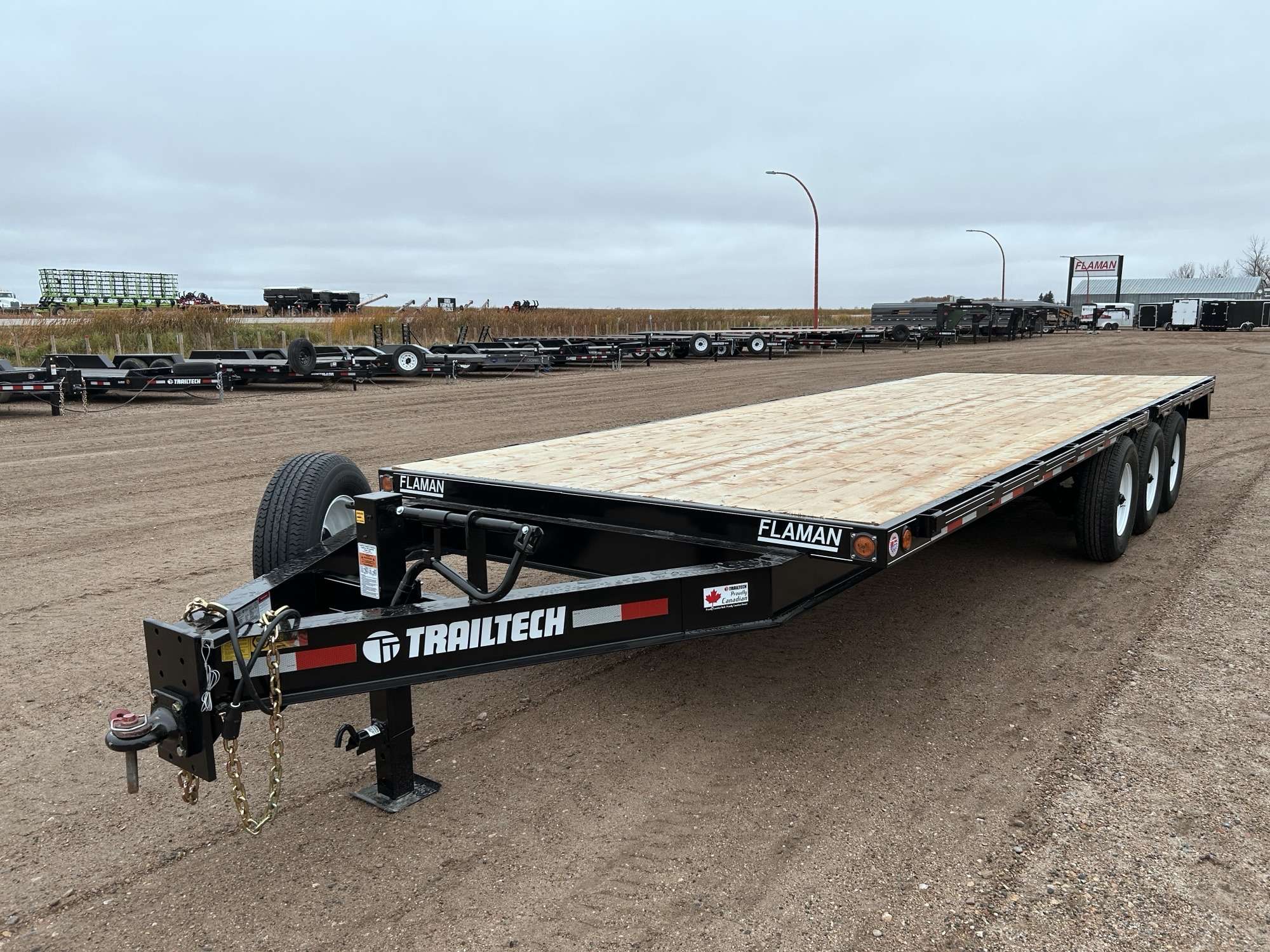 2027 Trailtech 8'6" x 24' Deckover Trailer