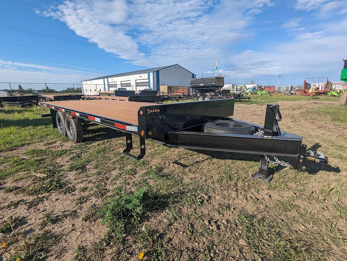 *Clearance* 2023 Oasis 20' Highboy Flat Deck Trailer
