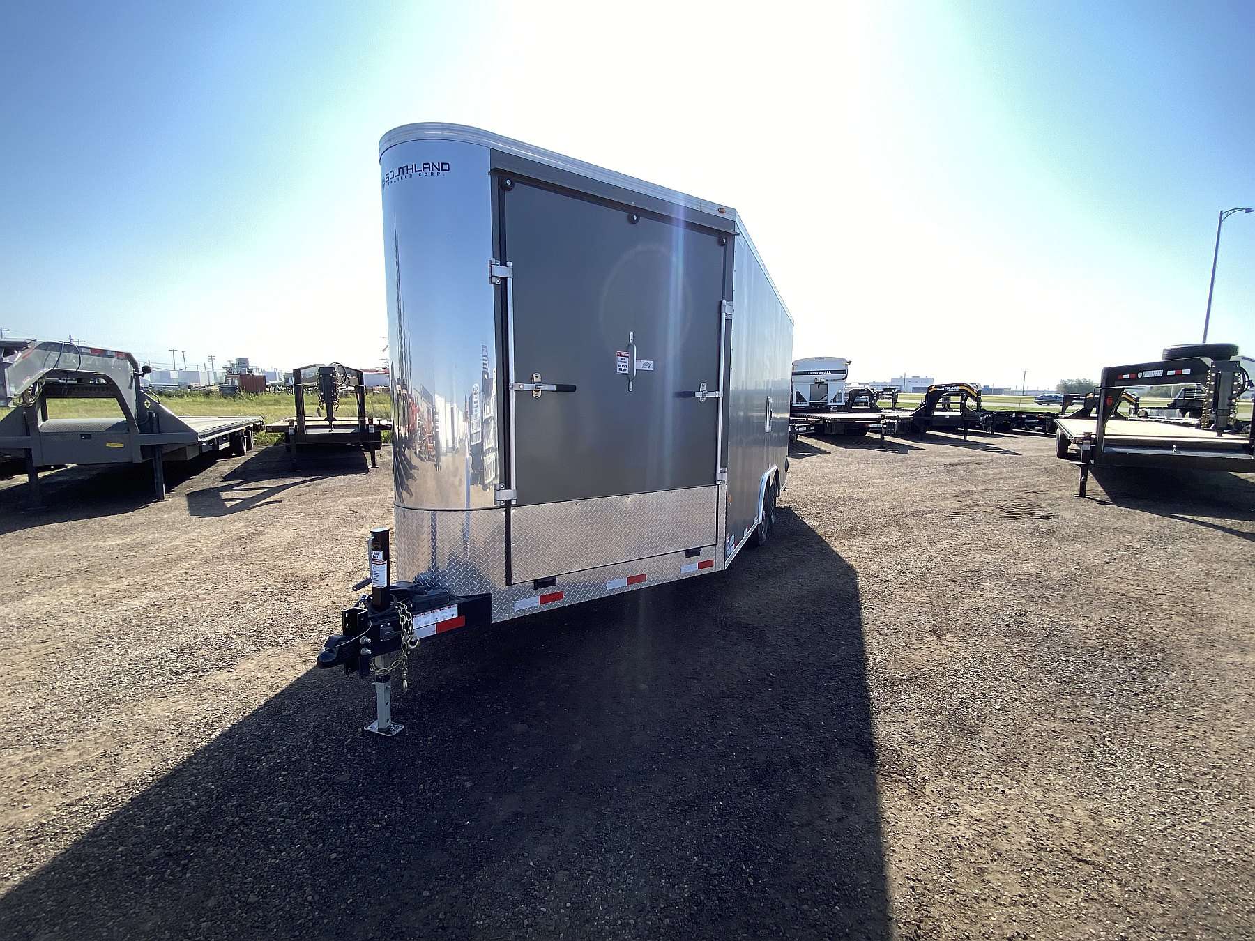 *Clearance* 2024 Royal 8'x16' + 4' Enclosed Sled Trailer