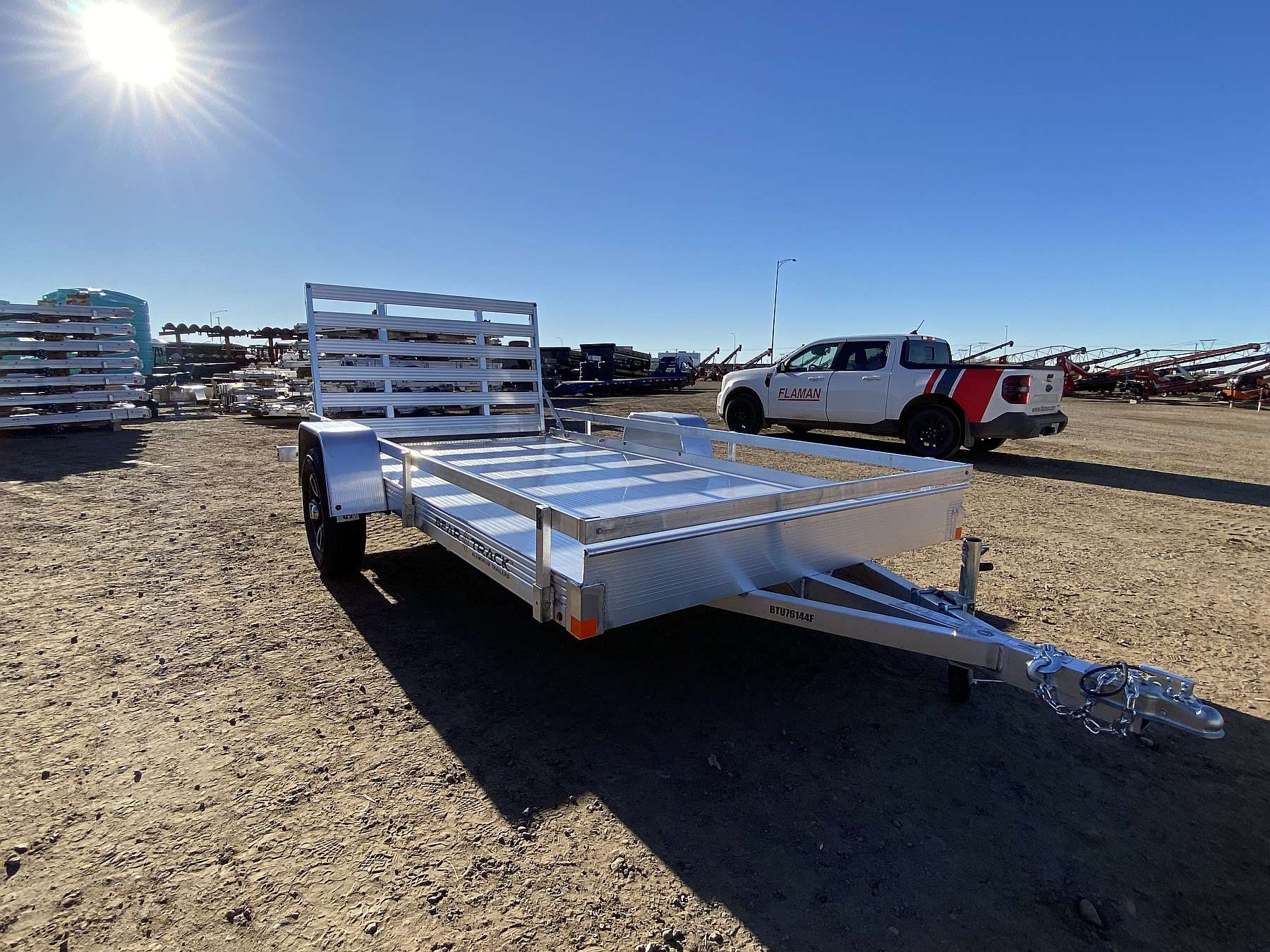 *Coming Soon* 2026 Bear Track 12' Aluminum Utility Trailer