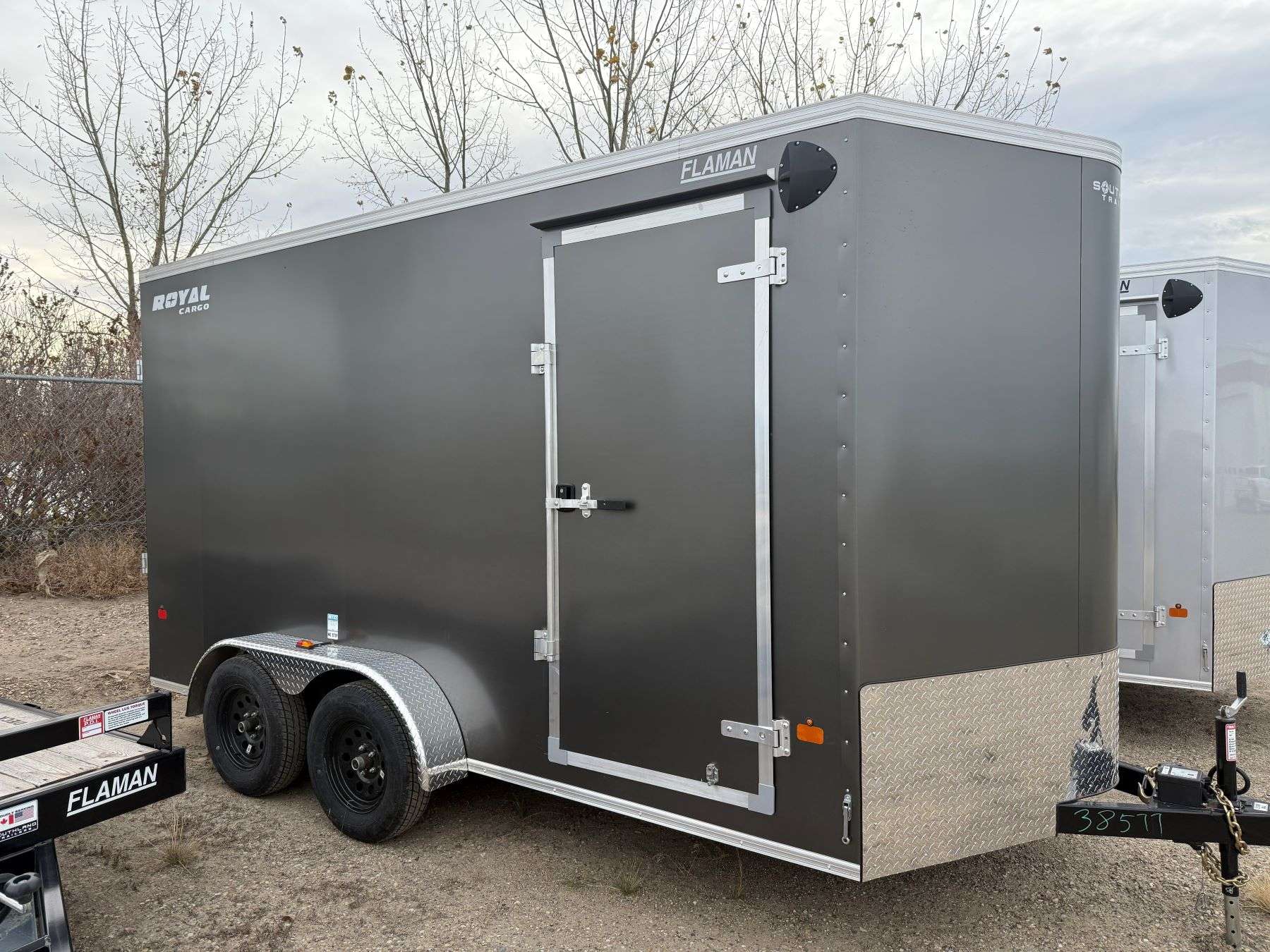 DEMO 2026 Royal 7'x16' Enclosed Cargo Trailer