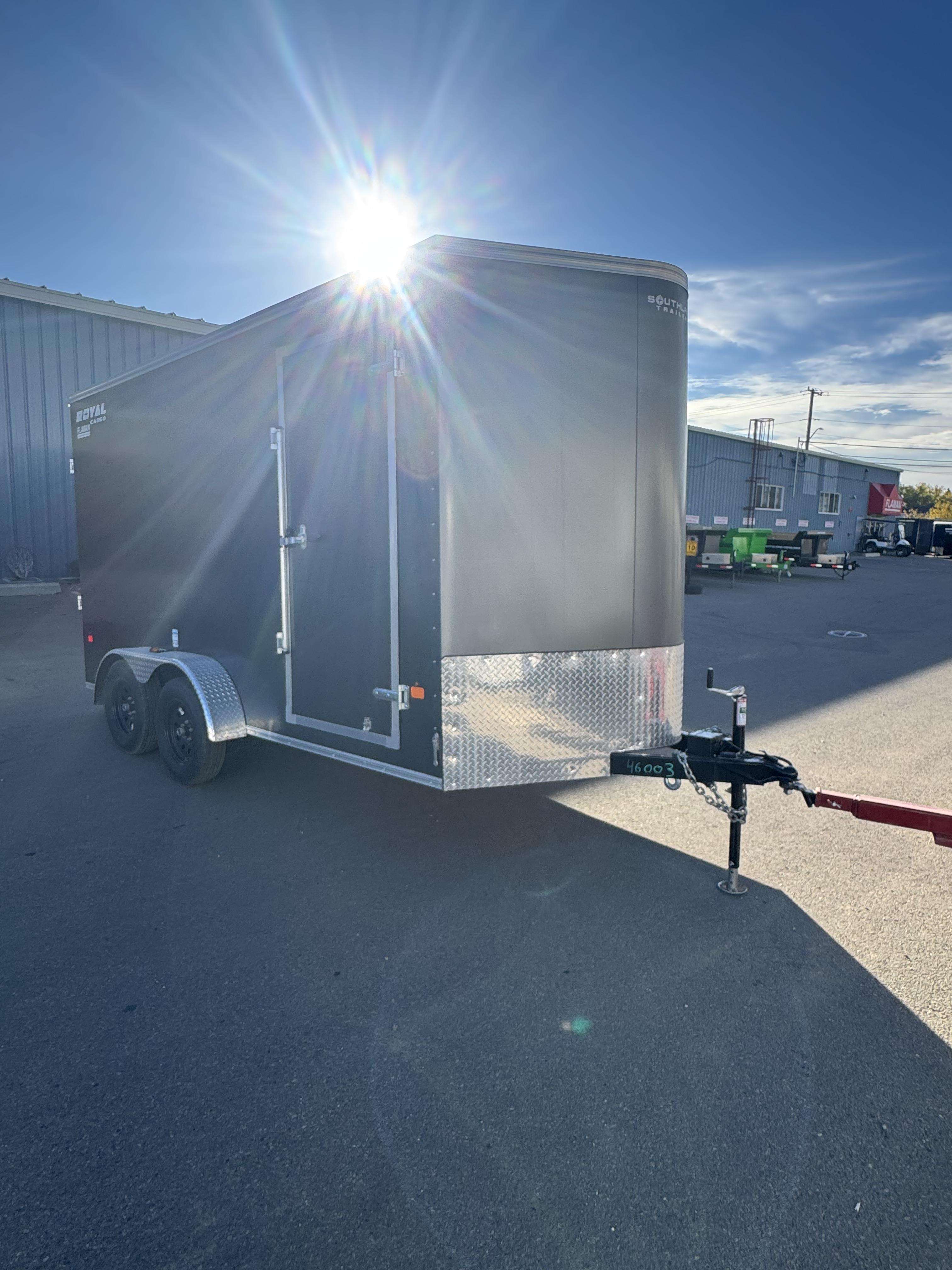 DEMO 2026 Royal 7'x16' Enclosed Cargo Trailer