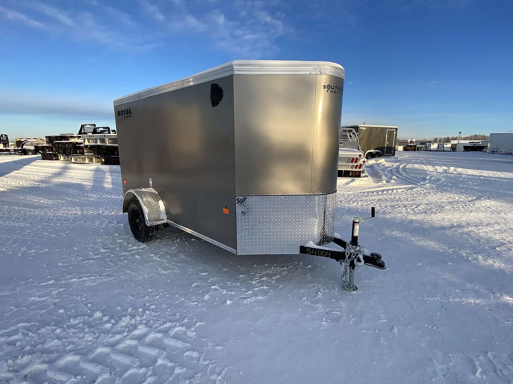 *Hail Sale* 2026 Royal 5'x12' Enclosed Cargo w/ Ramp Door