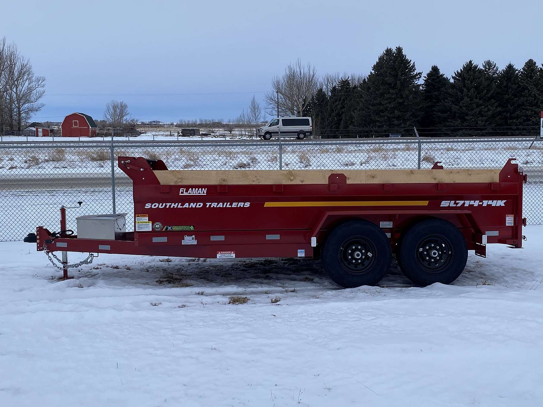 *Limited Rebate* 2026 Southland 7'x14' -14K Dump Trailer