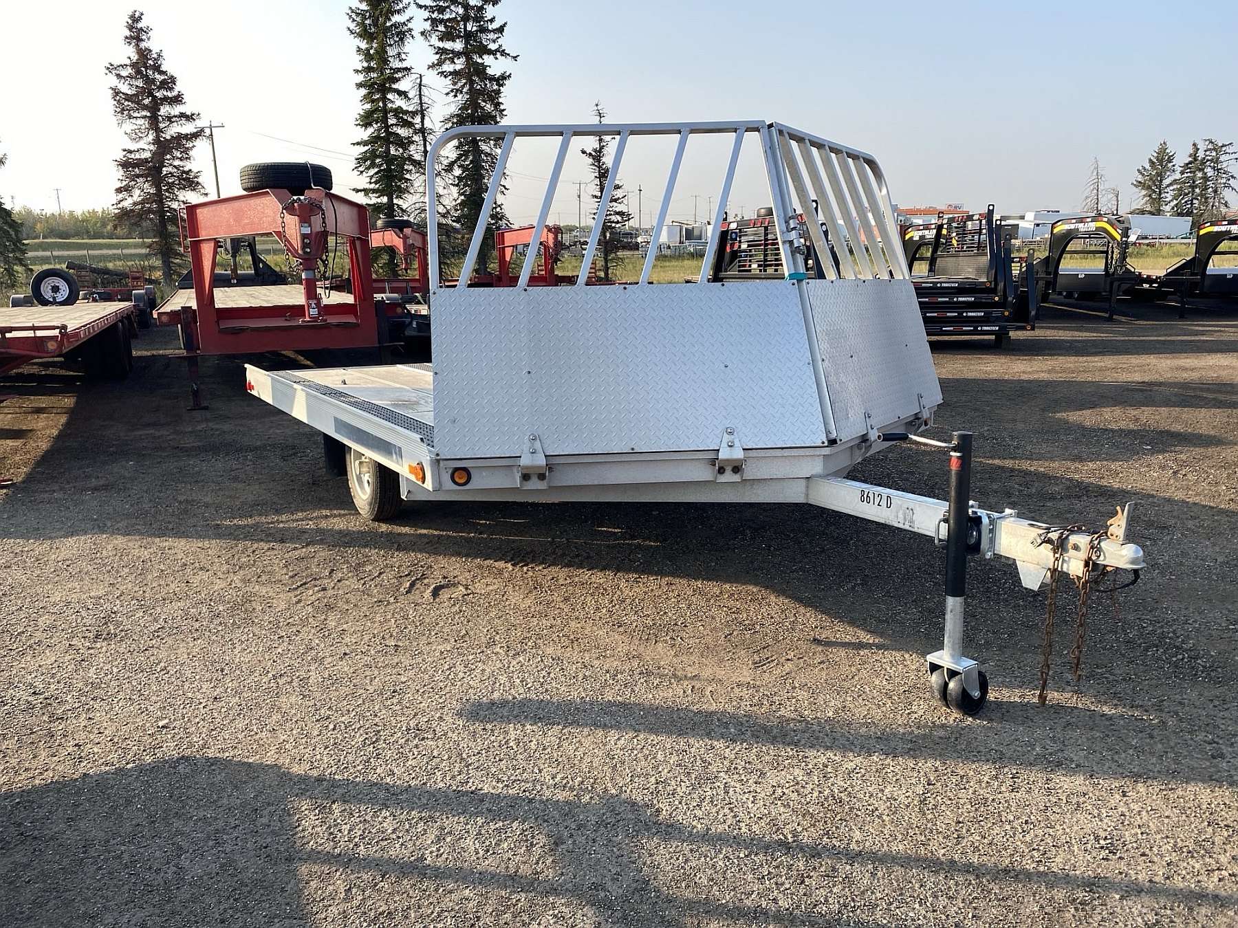 Used 2011 Aluma 12' Sled Trailer