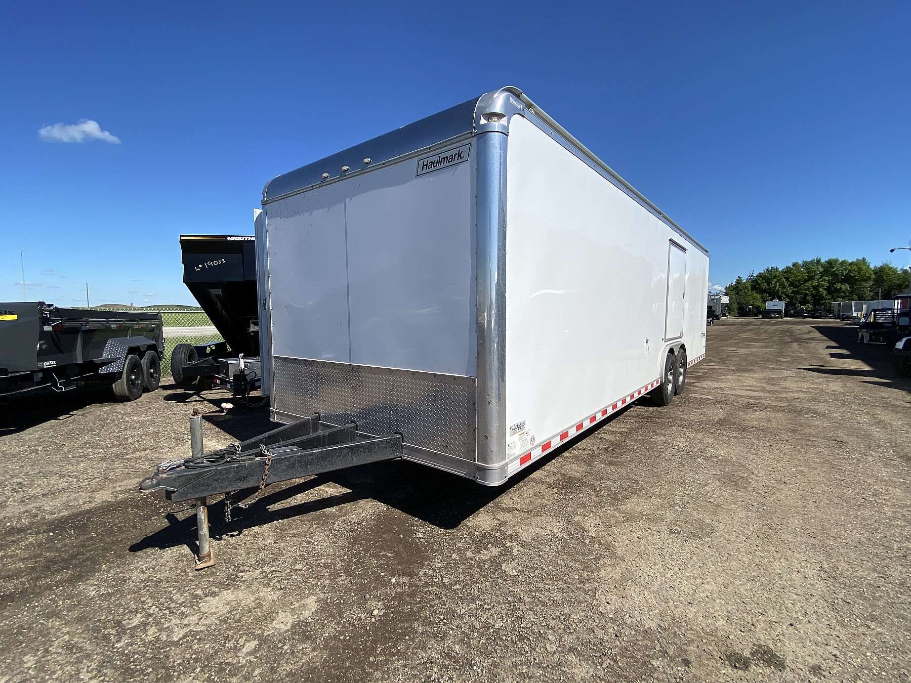 Used 2014 Haulmark 8.5'x28' Enclosed Car Hauler