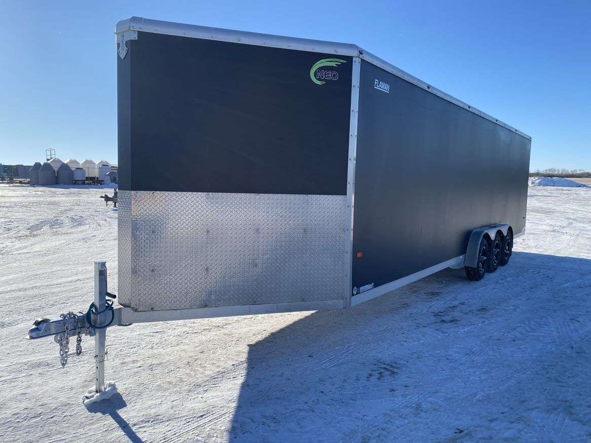 Used 2016 Neo NASX 8'5" x 24' Toy Hauler