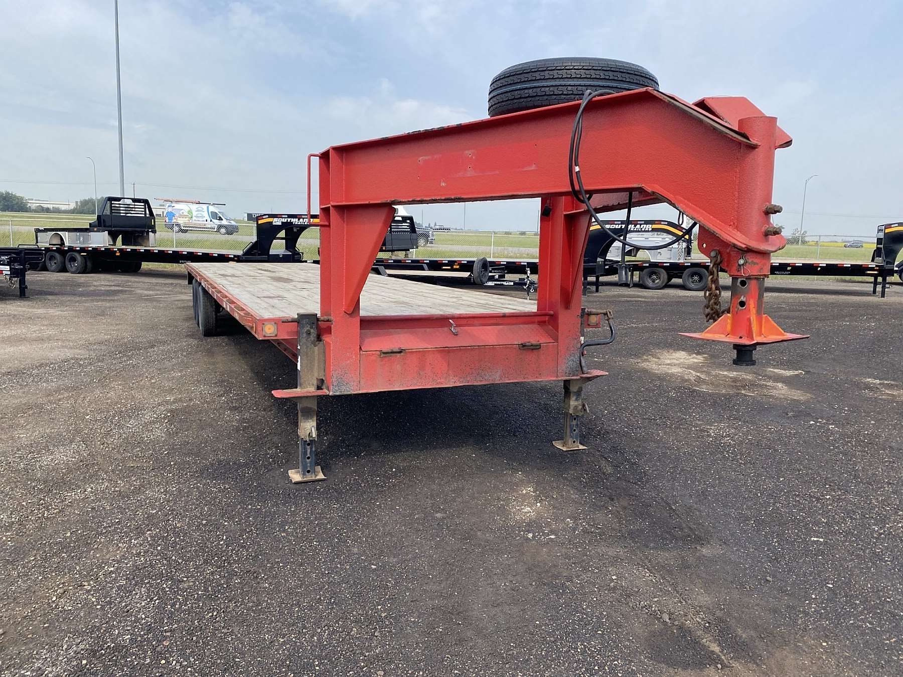 Used 2018 Trailtech H370- 36' Gooseneck Trailer