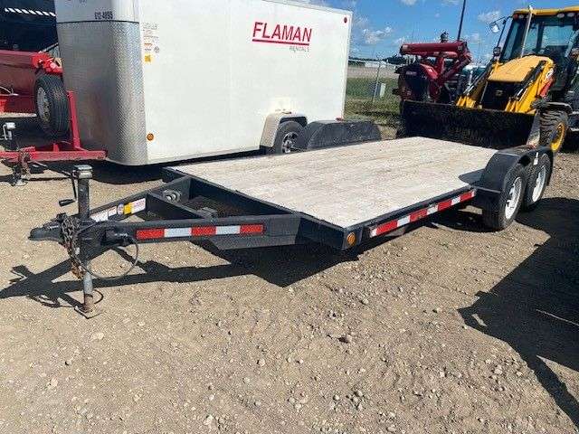 Used 2019 CJay 7' x 16' Flat Deck