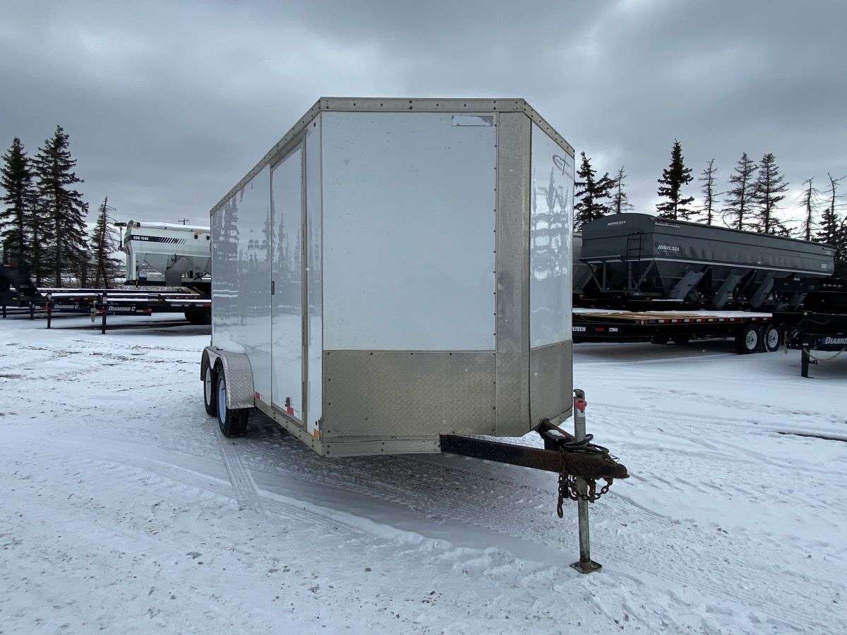 Used 2019 Cross 7'x14' Enclosed Cargo Trailer