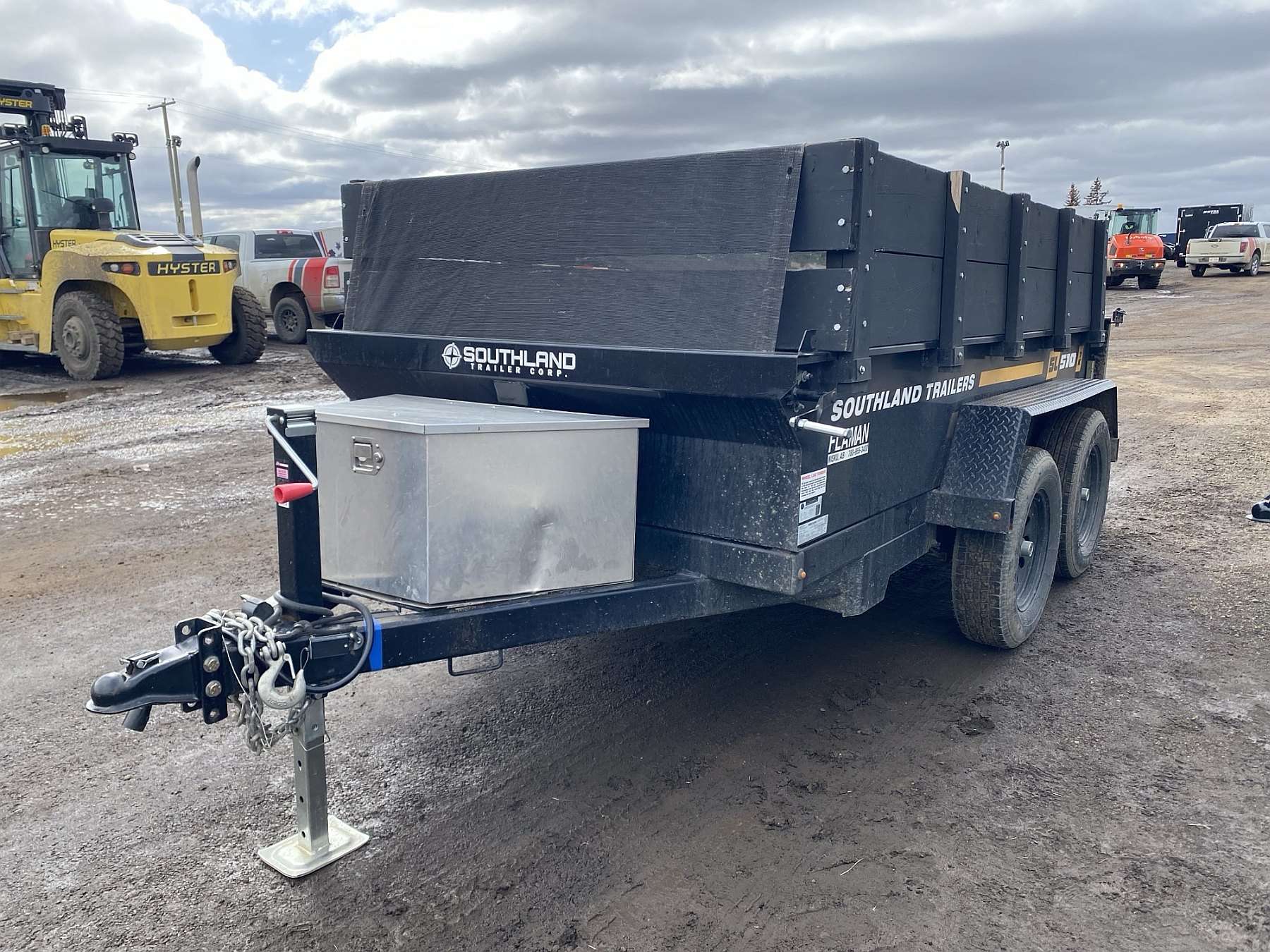 Used 2021 Southland 5'x10' - 7K Dump Trailer