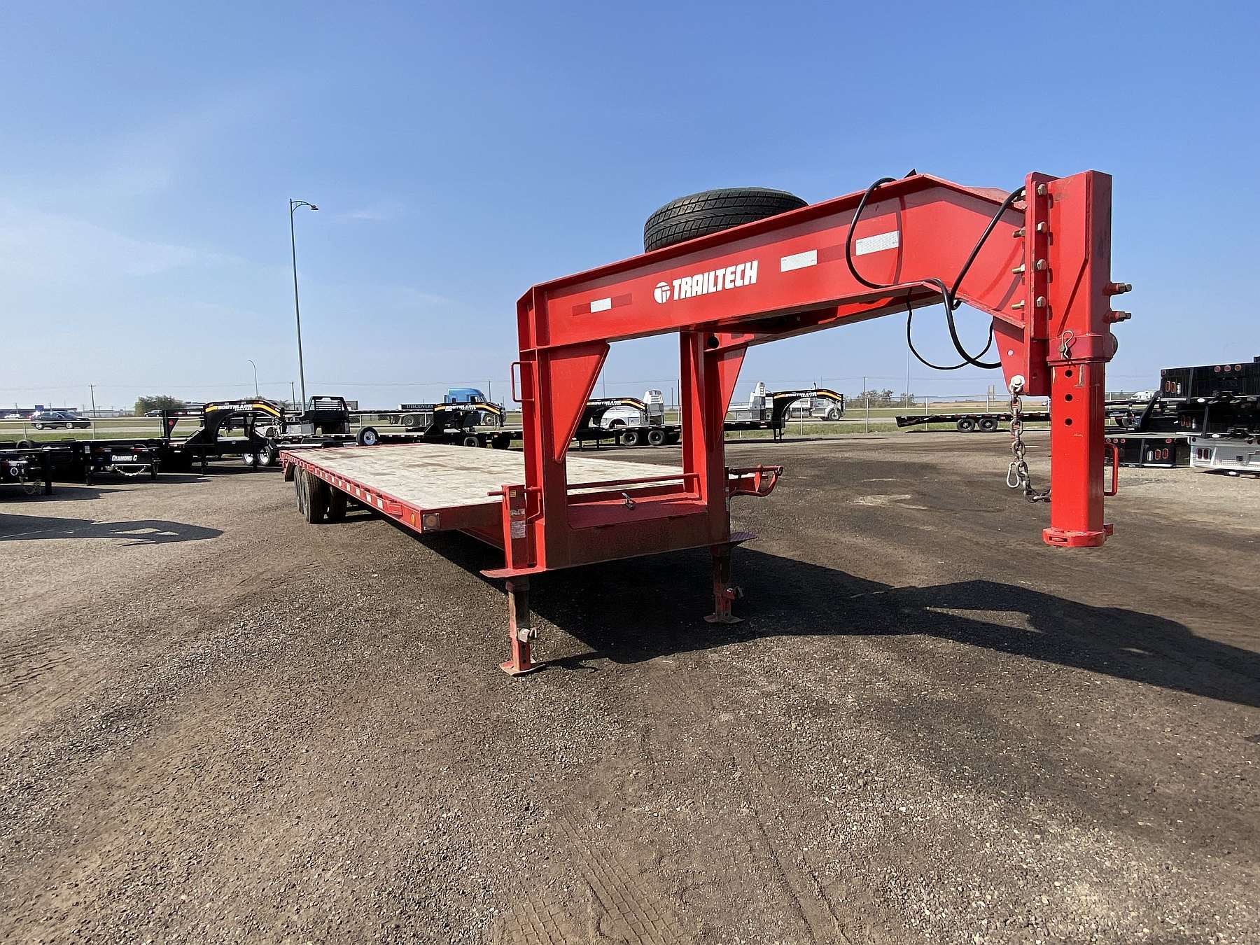 Used 2021 Trailtech 30'+5' Gooseneck Trailer