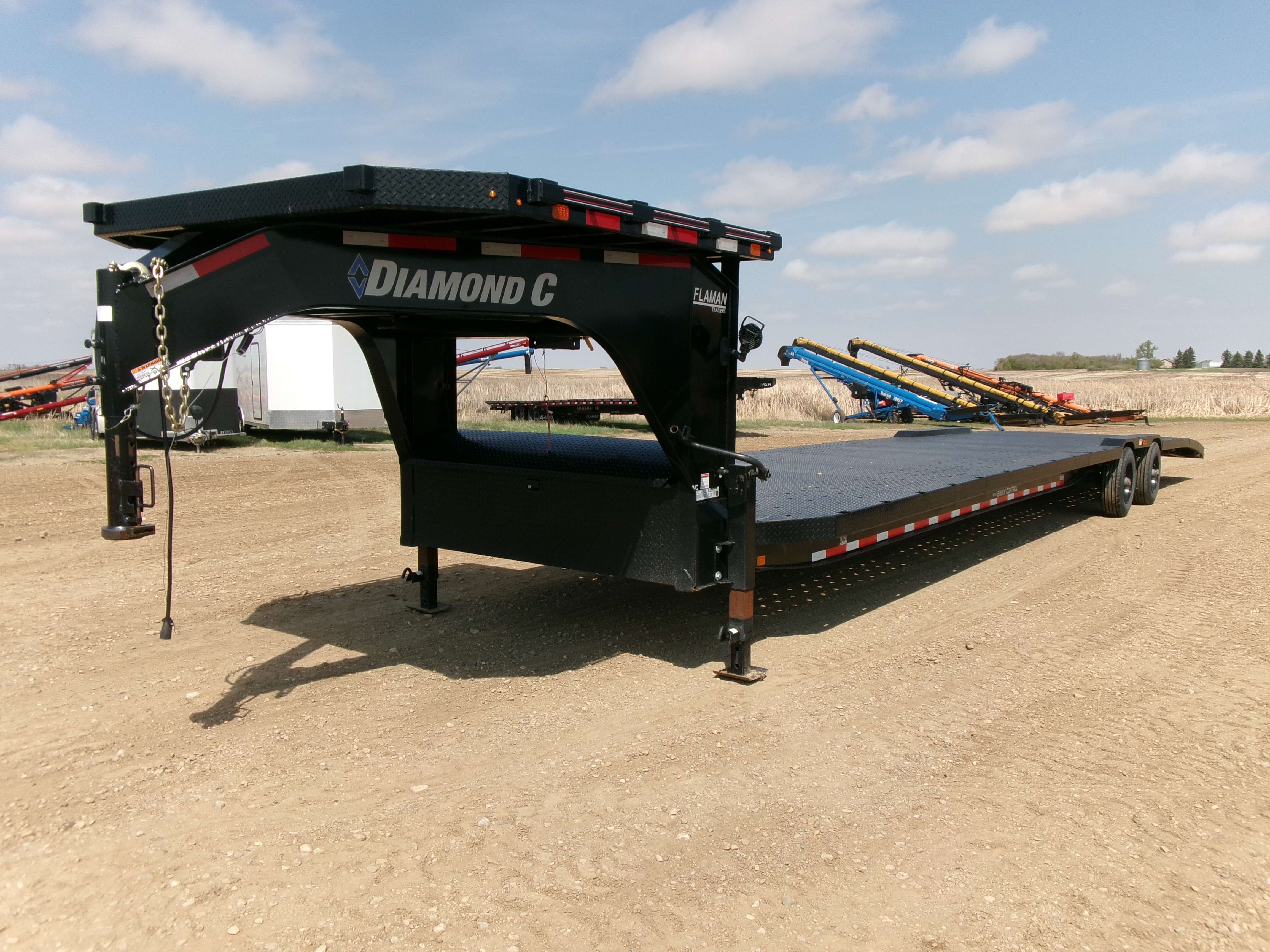 Used 2022 Diamond C MVC 8'6" x 44' Flat Deck