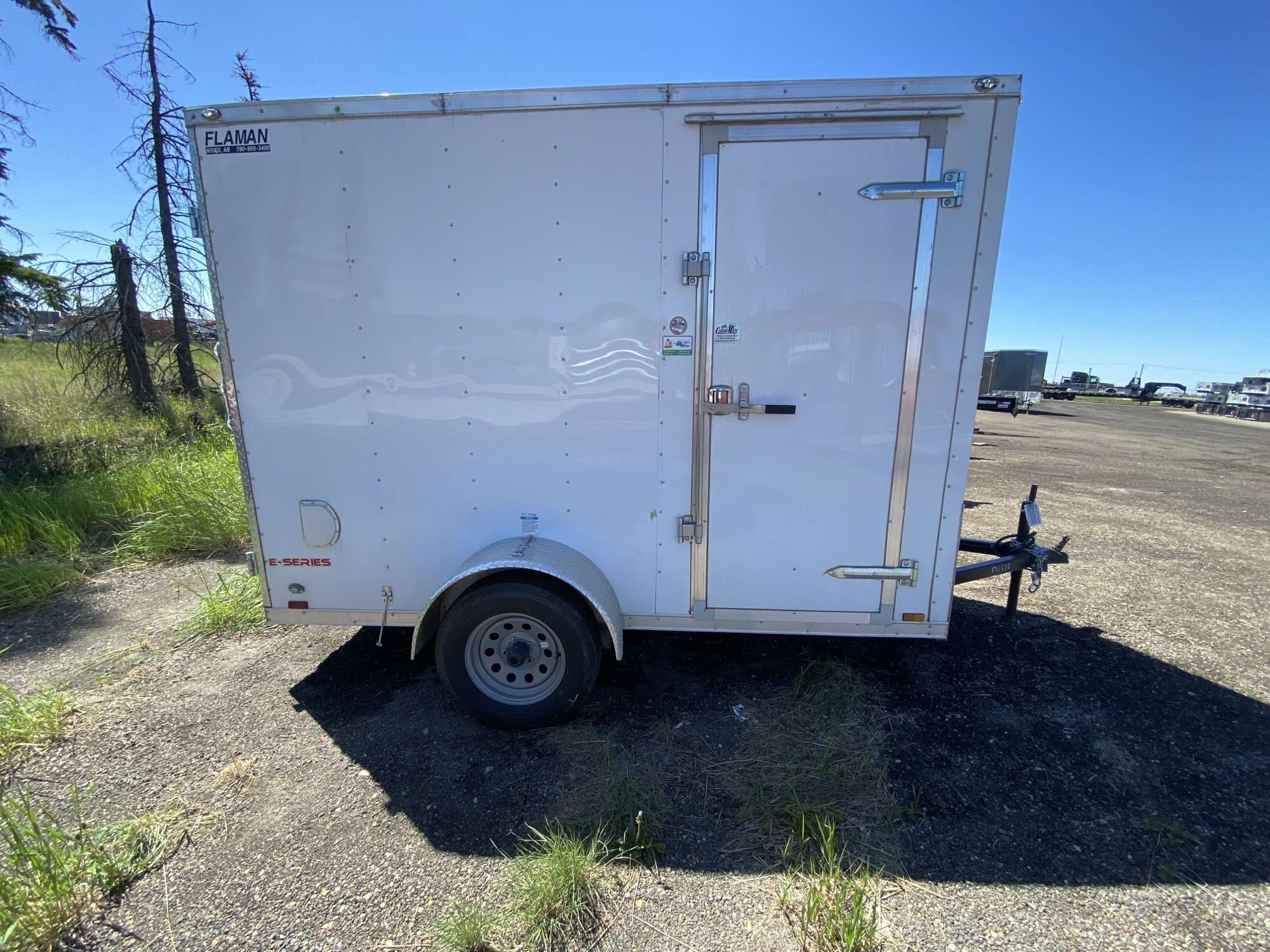 Used 2023 Forest River 6'x10' Enclosed Cargo Trailer