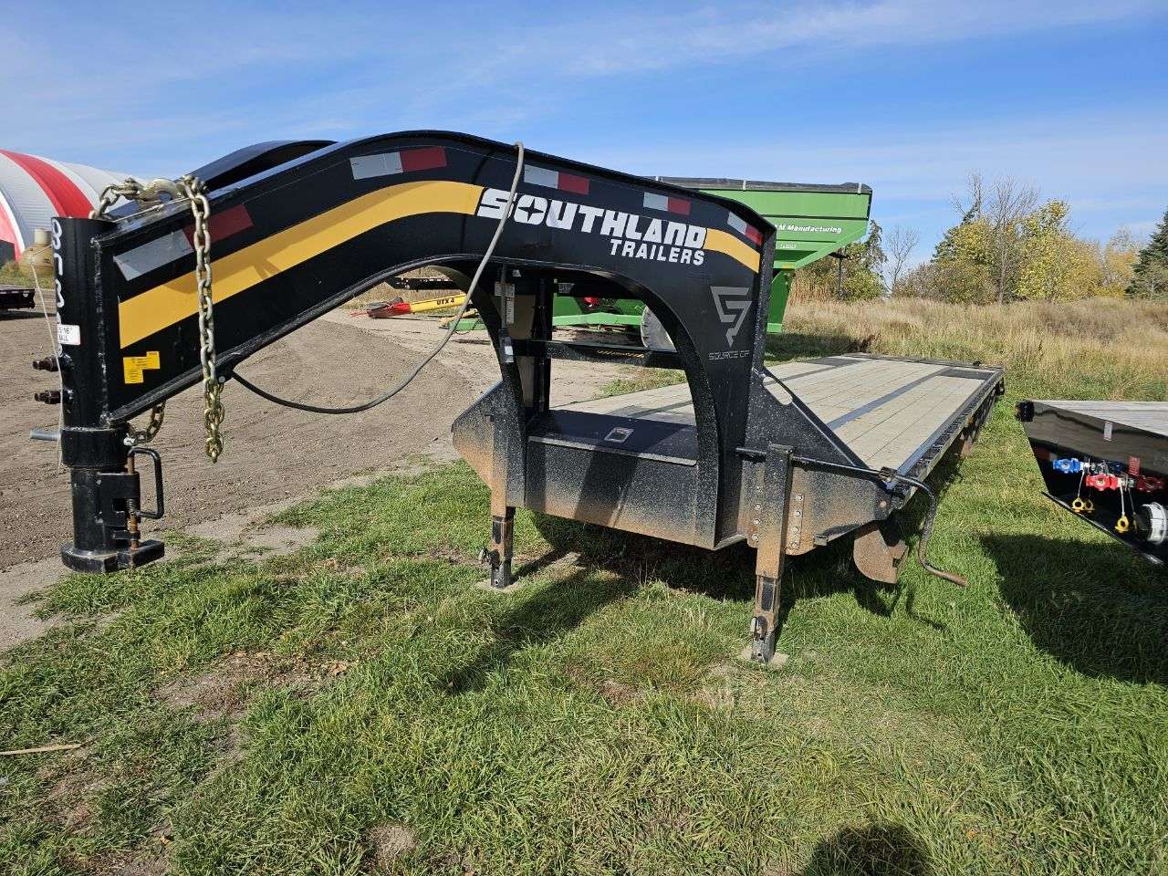 Used 2024 Southland 34' Gooseneck Flat Deck