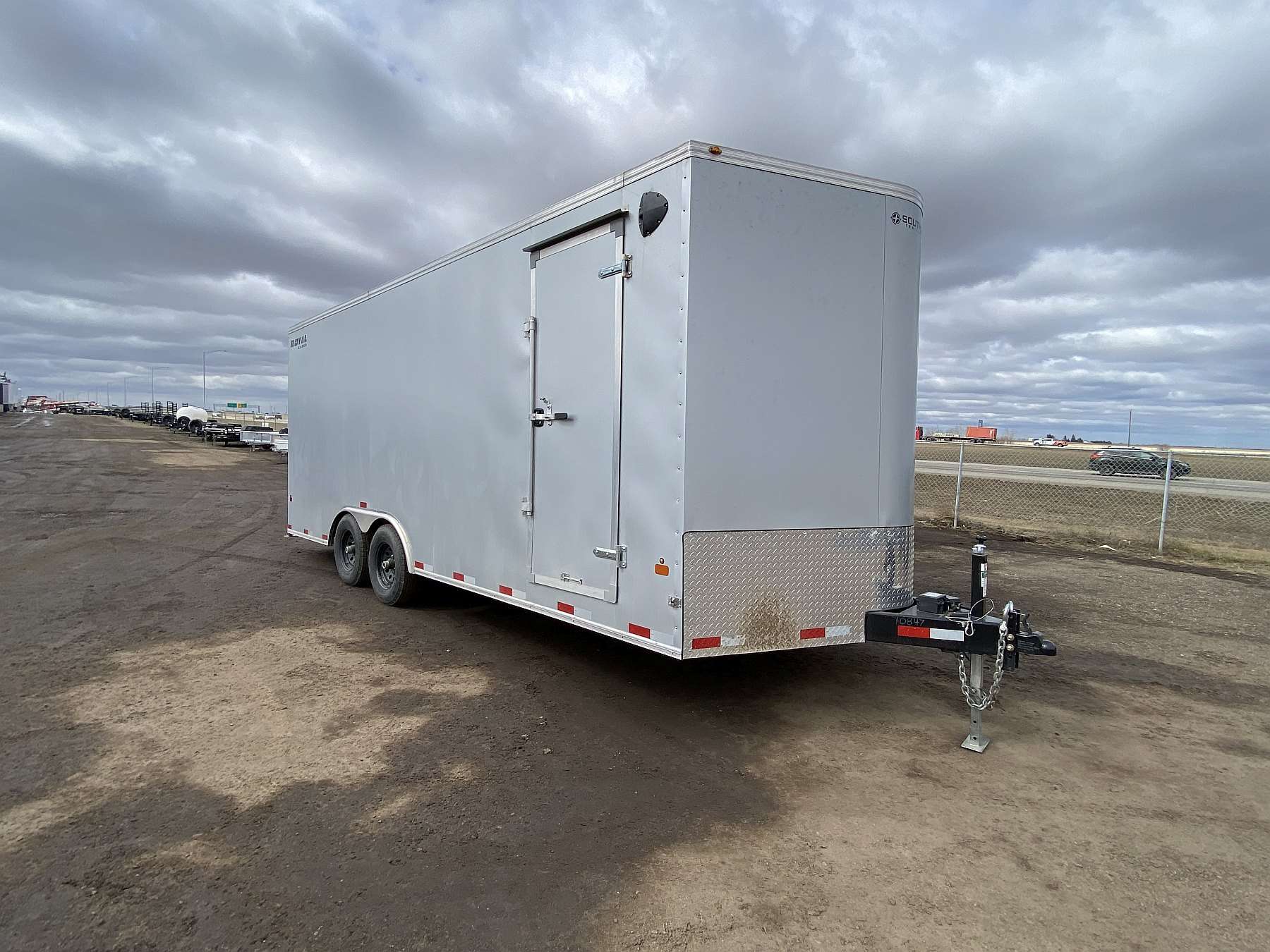 Used 2025 Royal 8.5'x22' Enclosed Cargo Trailer