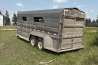 2009 Norbert 7'6" x 20' Gooseneck Livestock Trailer