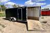 2015 Lightning 21' Enclosed Aluminum 3 Place Trailer