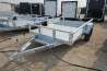 2024 Norbert UTB 6' x 10' Galvanized Steel Utility Trailer