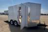 2025 Freedom 8'6" x 12' + V-Nose Enclosed Trailer