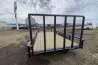 2026 HTC 7'x14' Steel Tandem Axle Utility Trailer