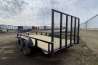2026 HTC 7'x14' Steel Tandem Axle Utility Trailer