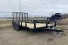 2026 HTC 7'x14' Steel Tandem Axle Utility Trailer