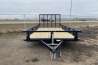 2026 HTC 7'x14' Steel Tandem Axle Utility Trailer
