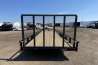 2026 HTC 7'x18' Steel Tandem Axle Utility Trailer