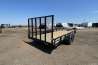 2026 HTC 7'x18' Steel Tandem Axle Utility Trailer
