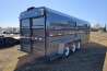 2026 Norbert 7'6" x 24' Gooseneck Livestock Trailer