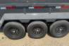 2026 Oasis 16' Low Pro Tri-axle Dump Trailer