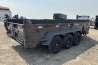 2026 Oasis 16' Low Pro Tri-axle Dump Trailer