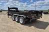 2026 Trailtech 7' x 16' Heavy Duty GN Dump Triple 7K Trailer