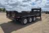 2026 Trailtech 7' x 16' Heavy Duty GN Dump Triple 7K Trailer