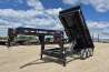 2026 Trailtech 7' x 16' Heavy Duty GN Dump Triple 7K Trailer