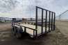 2027 HTC 7'x14' Steel Tandem Axle Utility Trailer