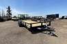 2027 HTC 7'x18' Tandem Axle Steel Utility Trailer