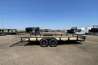 2027 HTC 7'x18' Tandem Axle Steel Utility Trailer