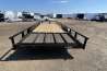 2027 HTC 7'x18' Tandem Axle Steel Utility Trailer