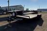 Used 2021 Southland 16' Lowboy Flat Deck Trailer