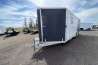 Used 2022 Mission 8.5'x24' Aluminum Enclosed Sled Trailer