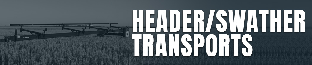 Header/Swather Transport Trailers
