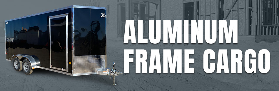Aluminum Frame Cargo trailers