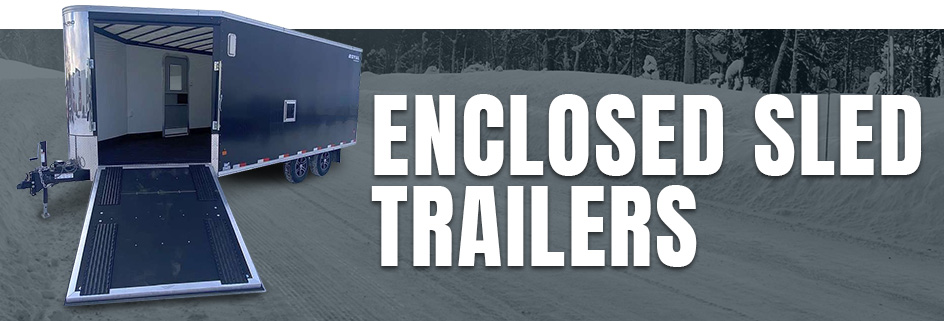 Enclosed Sled Trailers