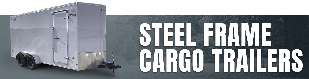 Steel Frame Cargo trailers