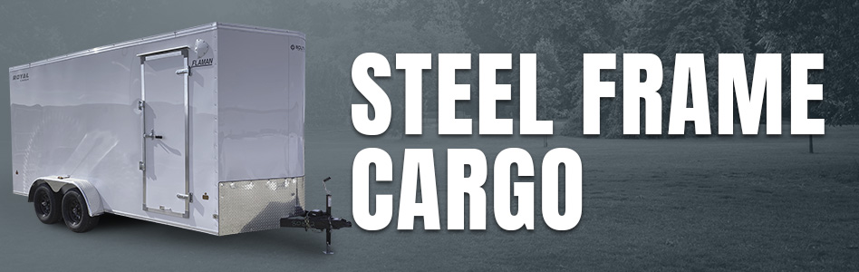 Steel Frame Cargo trailers